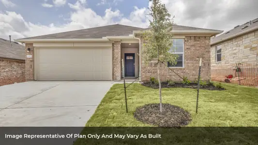 New construction Single-Family house 25525 Farmers Crop Ln, Elgin, TX 78653 plan The Easton - image
