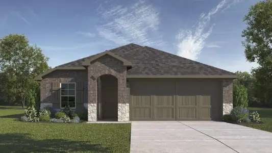 New construction Single-Family house 3203 Catamount Dr, Sherman, TX 75090 plan Abbot - image