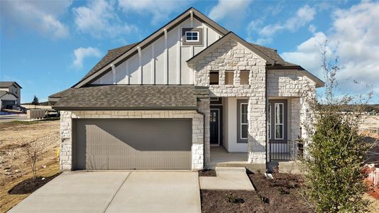 New construction Single-Family house 237 Wingstem Wy, Georgetown, TX 78633 plan Peyton - image
