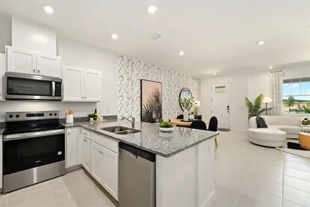 New construction Townhouse house 169 Rainwood St, Groveland, FL 34736 - image