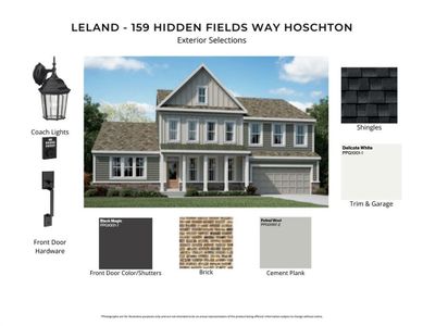 New construction Single-Family house 159 Hidden Fields Wy, Hoschton, GA 30548 plan Leland - image 2