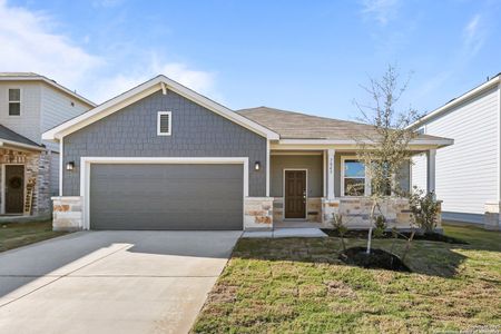New construction Single-Family house 7843 Coffee Ml, San Antonio, TX 78252 plan Bowie - 1786 - image