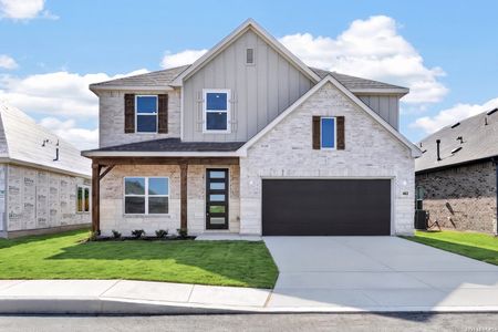 New construction Single-Family house 482 Nopal Hls, San Antonio, TX 78253 plan Gage - image