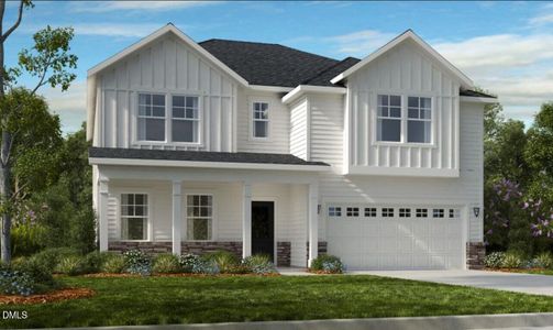 New construction Single-Family house 2609 Stonington Dr, Cary, NC 27523 plan Bedford - image
