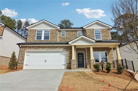 New construction Single-Family house 7225 Lyric St, Fairburn, GA 30213 plan Johnson - image