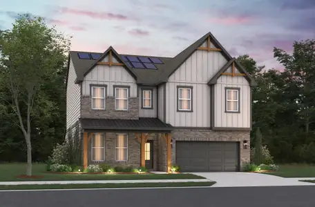 New construction Single-Family house 2287 Velvet Sage Wy, Marietta, GA 30066 plan Riverside - image