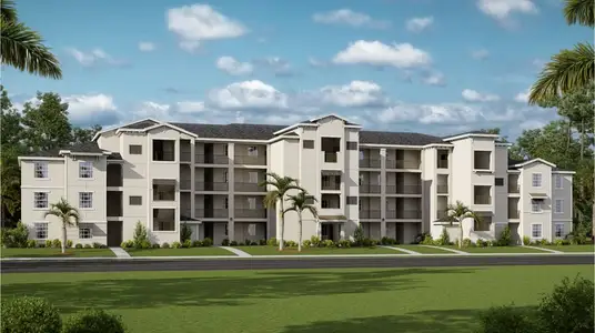 New construction Multi-Family house 18451 Copperhead Ct N, Unit 513, Lehigh Acres, FL 33936 Birkdale- photo 0