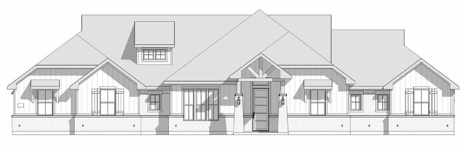 New construction Single-Family house 729 Cr 3355, Paradise, TX 76073 plan The Harper II - image