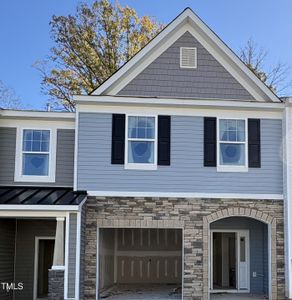 New construction Townhouse house 6324 Lady Eliza Lane, Raleigh, NC 27610 Litchfield- photo 0