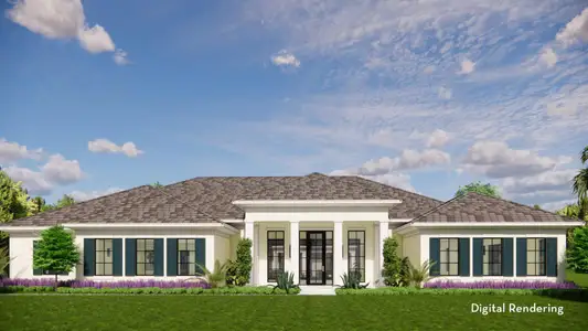 New construction Single-Family house 5781 Whirlaway Rd, Palm Beach Gardens, FL 33418 - image