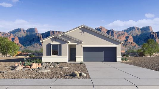 New construction Single-Family house 35362 N Breezy Ln, San Tan Valley, AZ 85140 Easton- photo 0