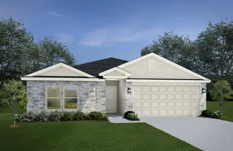 New construction Single-Family house 11213 Patera St, Lorena, TX 76655 plan Blanco - image