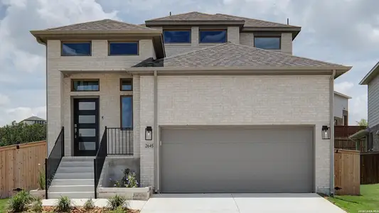 New construction Single-Family house 2645 Moonlight Run, San Antonio, TX 78245 plan 2443W - image