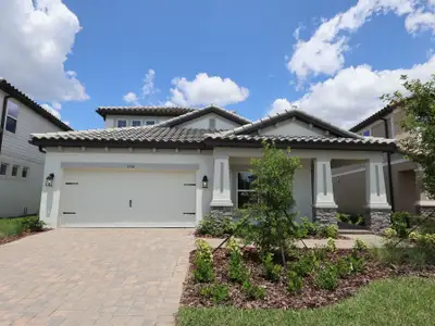 New construction Single-Family house 1734 Suttonset Trl, Zephyrhills, FL 33541 plan Newport II Bonus - image