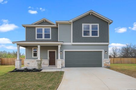 New construction Single-Family house 8123 Champion Crk, San Antonio, TX 78252 plan Frio - 2165 - image