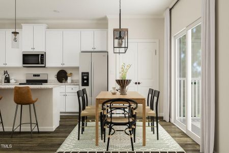 New construction Townhouse house 5302 River Reach Dr, Raleigh, NC 27616 plan Dogwood - image