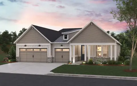 New construction Single-Family house Lee Vaughn Rd, Simpsonville, SC 29681 plan Ashby - image