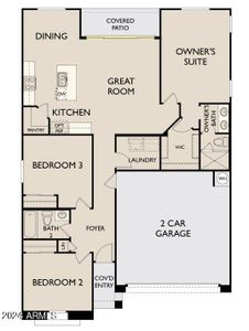 New construction Single-Family house 4841 S Carver Ave, Mesa, AZ 85212 Primrose Homeplan- photo 1 1