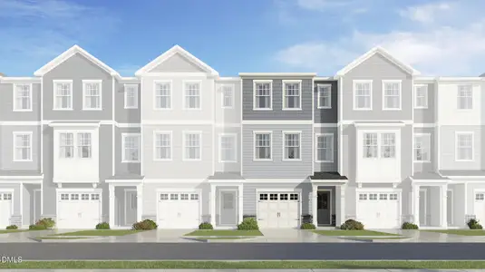 New construction Townhouse house 127 Laine Arbor Dr, Garner, NC 27529 - image