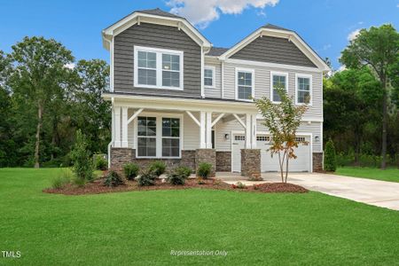 New construction Single-Family house Duncan Creek Road, Lillington, NC 27546 - photo 0