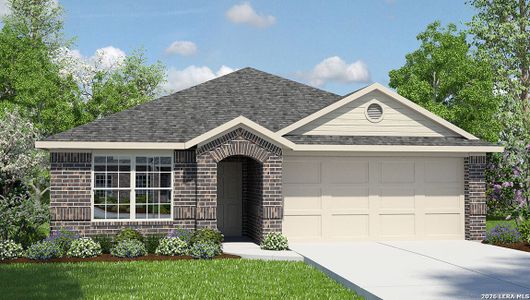 New construction Single-Family house 3034 Haynie Mesa, San Antonio, TX 78245 - image