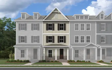New construction Townhouse house 438 Blair Rd, Smyrna, TN 37167 plan Wesley - Townhomes - image
