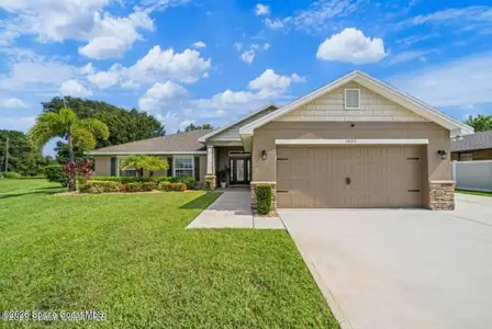 New construction Single-Family house 885 Micco St Sw, Palm Bay, FL 32908 plan 1755 - image