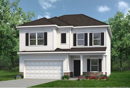 New construction Single-Family house 1620 Elk Run Dr, Fayetteville, NC 28312 plan The Coleman - image