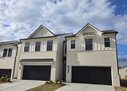 New construction Townhouse house 1712 Harper Lily Ln, Lawrenceville, GA 30043 plan Sawnee - image