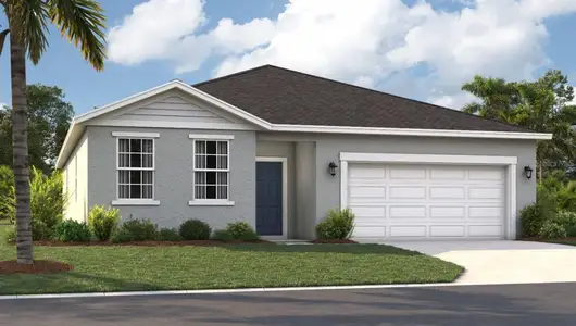 New construction Single-Family house 858 Pebble Crest Ln, Eagle Lake, FL 33839 plan The Webber - image