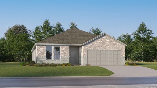 New construction Single-Family house 1925 Black Stork, New Braunfels, TX 78130 - image