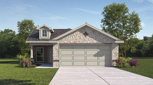 New construction Single-Family house 653 Lightheart Lane, Lavon, TX 75166 3218 Sapphire- photo 0