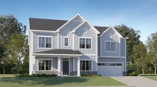 New construction Single-Family house 246 E Fountainhead Ln, Garner, NC 27529 Marlette III- photo 0 0