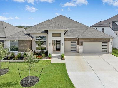 New construction Single-Family house 121 Irvine Pass, Liberty Hill, TX 78642 plan Duval - image