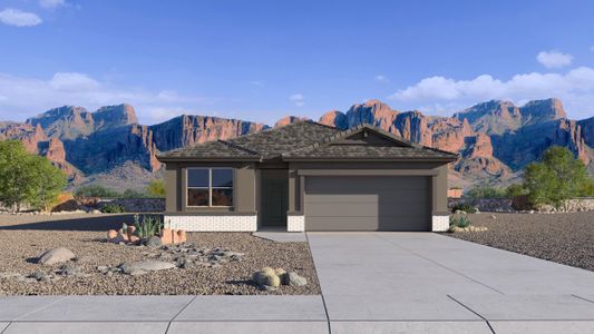 New construction Single-Family house 2824 W Sable Ave, Apache Junction, AZ 85120 plan Harris - image