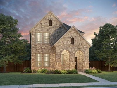 New construction Single-Family house 2632 Big Bend Mews, Corinth, TX 76210 Harrow- photo 0