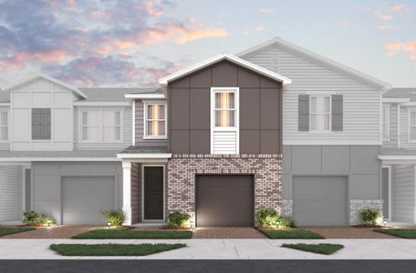 New construction Townhouse house 602 Southern Edge Way, Sanford, FL 32771 Magnolia- photo 0