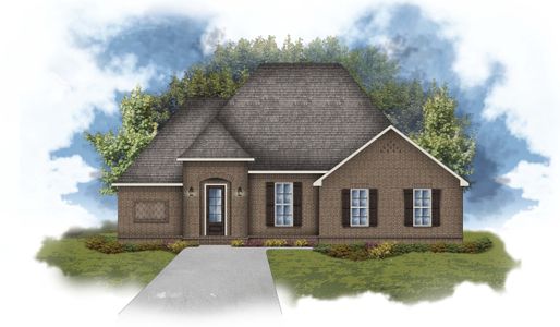 New construction Single-Family house 28 N Saint Claire Ln, Freeport, FL 32439 plan Cartier III B - image