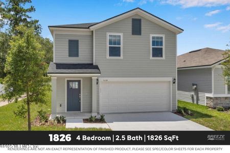 New construction Single-Family house 3563 Mildred Wy, Unit LOT 40, Jacksonville, FL 32254 Azalea- photo 0