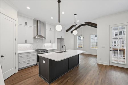 New construction Townhouse house 1976 Flying Scotsman Dr, Unit 8, Kennesaw, GA 30144 plan THE KENSINGTON - image 8