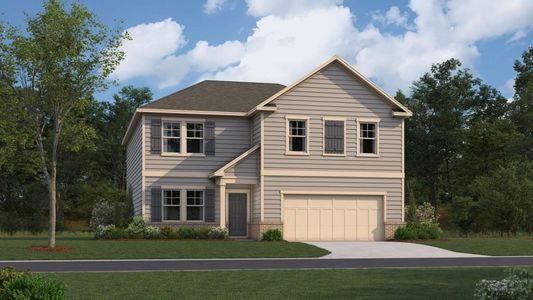 New construction Single-Family house 535 Madison Lakeview Drive, Acworth, GA 30102 Roswell- photo 0