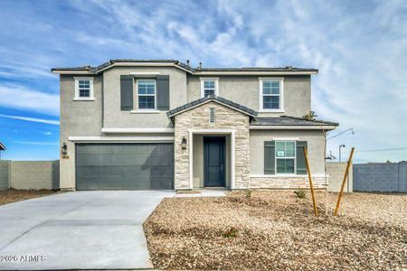 New construction Single-Family house 36766 W Nina St, Maricopa, AZ 85138 plan Water Lily II - image