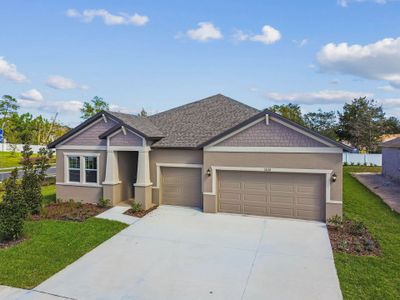 New construction Single-Family house 12638 Kelly Ann Lp, Brooksville, FL 34613 plan 60' - Charlotte - image