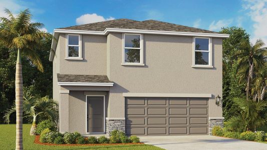 New construction Single-Family house 8522 Cape Fox Cv, Lakeland, FL 33810 plan Crestview - image