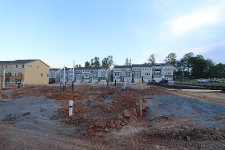 New construction Townhouse house 2819 Carbondale St, Apex, NC 27502 plan Buckingham - image
