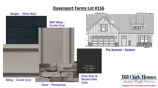 New construction Single-Family house 2317 Rhinestone Dr, Winterville, NC 28590 plan Sumner - image