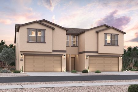 New construction Duplex house 3361 Landon Dr W, Bullhead City, AZ 86429 plan Duval - image