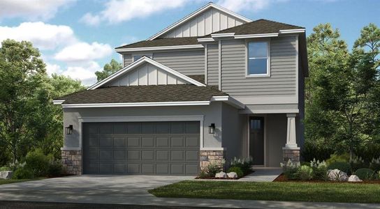 New construction Single-Family house 1041 Ladyfish Trl, St. Cloud, FL 34771 plan Santa Rosa - image