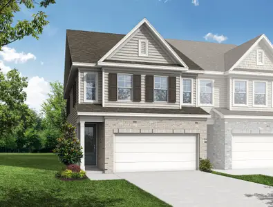 New construction Townhouse house 6105 Molo Ln, Cumming, GA 30041 plan The Durham A - image