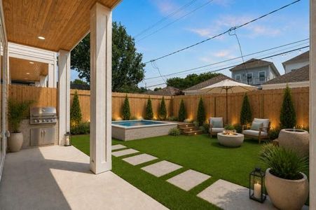 New construction Single-Family house 710 Waverly St, Unit D, Houston, TX 77007 - image